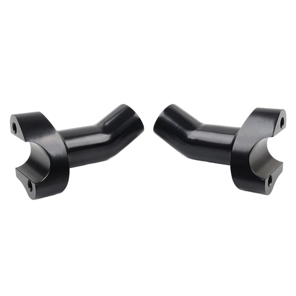 3.5" Pullback Handlebar Risers Black for Harley Dyna Softail Road King