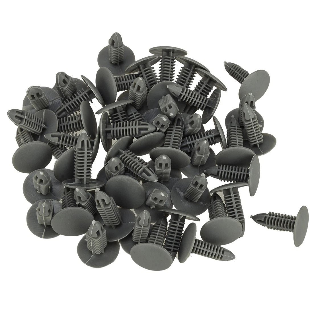 100 x 1/4" Hole Plastic Fastener Clips for Hyundai Bumper Fender