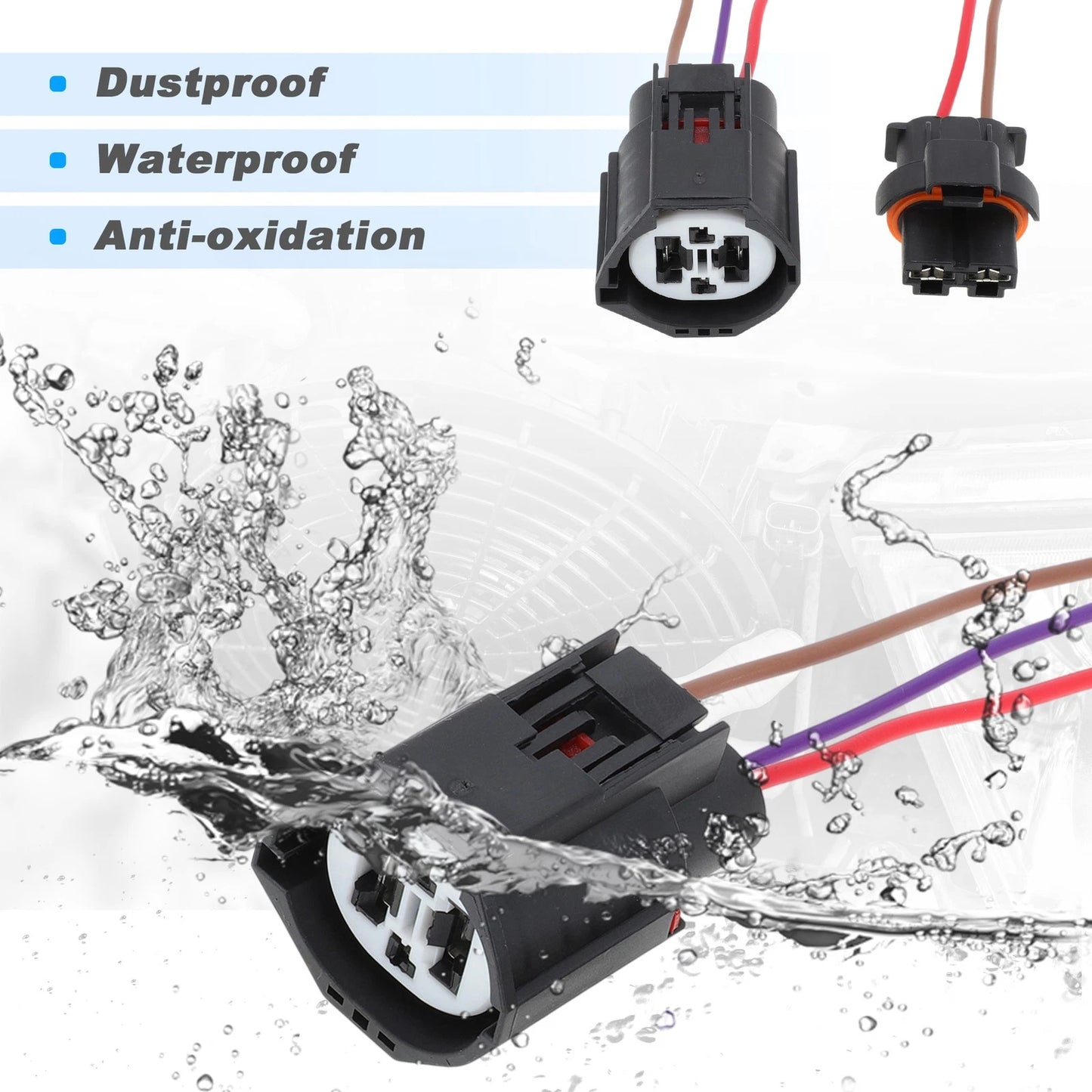Cooling Fan Control Module Connector Plug for Volvo (2001-2007)