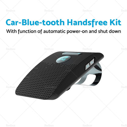 Bluetooth Handsfree Speaker Phone Clip for Black Car Sun Visor