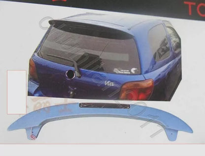 Factory Style Boot Spoiler Wing for Toyota Yaris Hatchback 5dr LED Light (2006-2011)