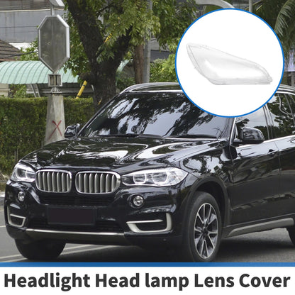 1 x Front Left Headlight Lens Cover for BMW X1 (2010-2015)