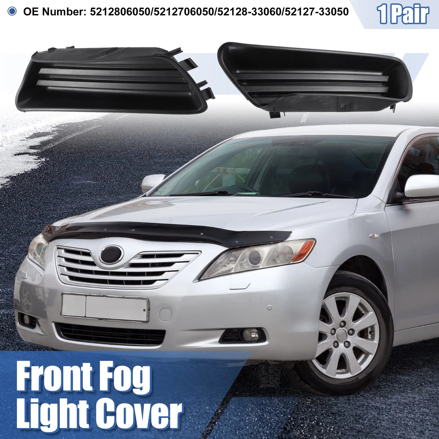 2 x Fog Light Cover for Toyota Camry (2007–2009)