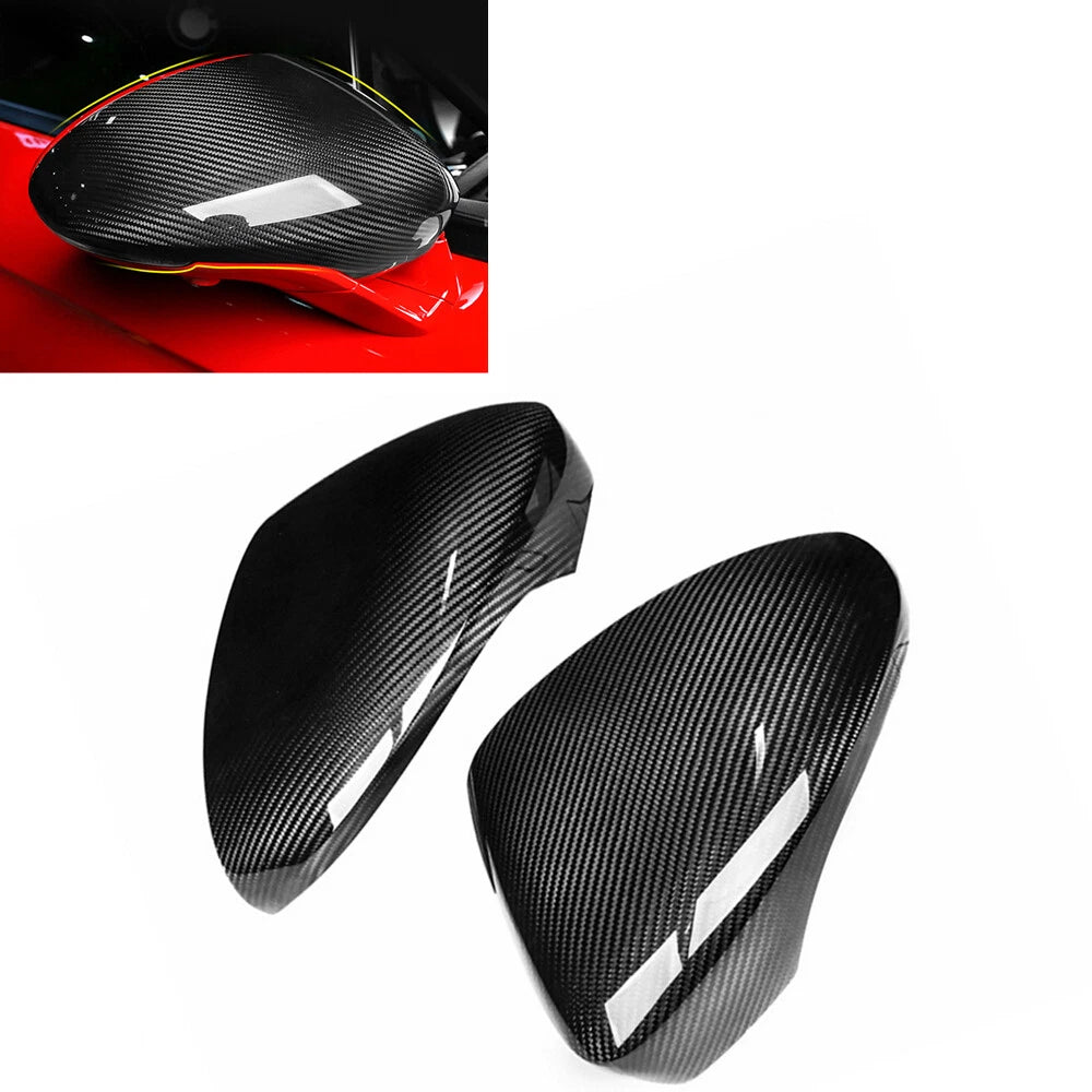 Carbon Fiber Side Mirror Cap Cover for Porsche Panamera 971 (2017-2022)