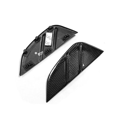 REAL Carbon Fiber Side Fender Vents Replace Trim For BMW M3 M4 G80 G82 G83 2021+