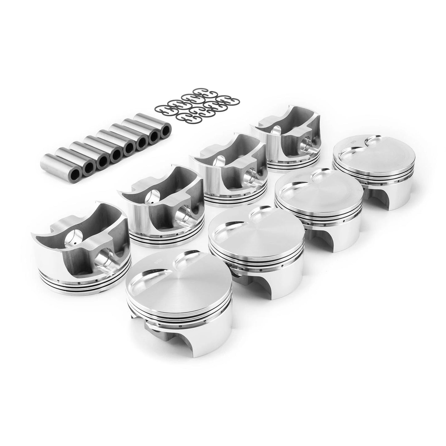 3.905" Bore Flat Top Forged Pistons for Chevy LS1