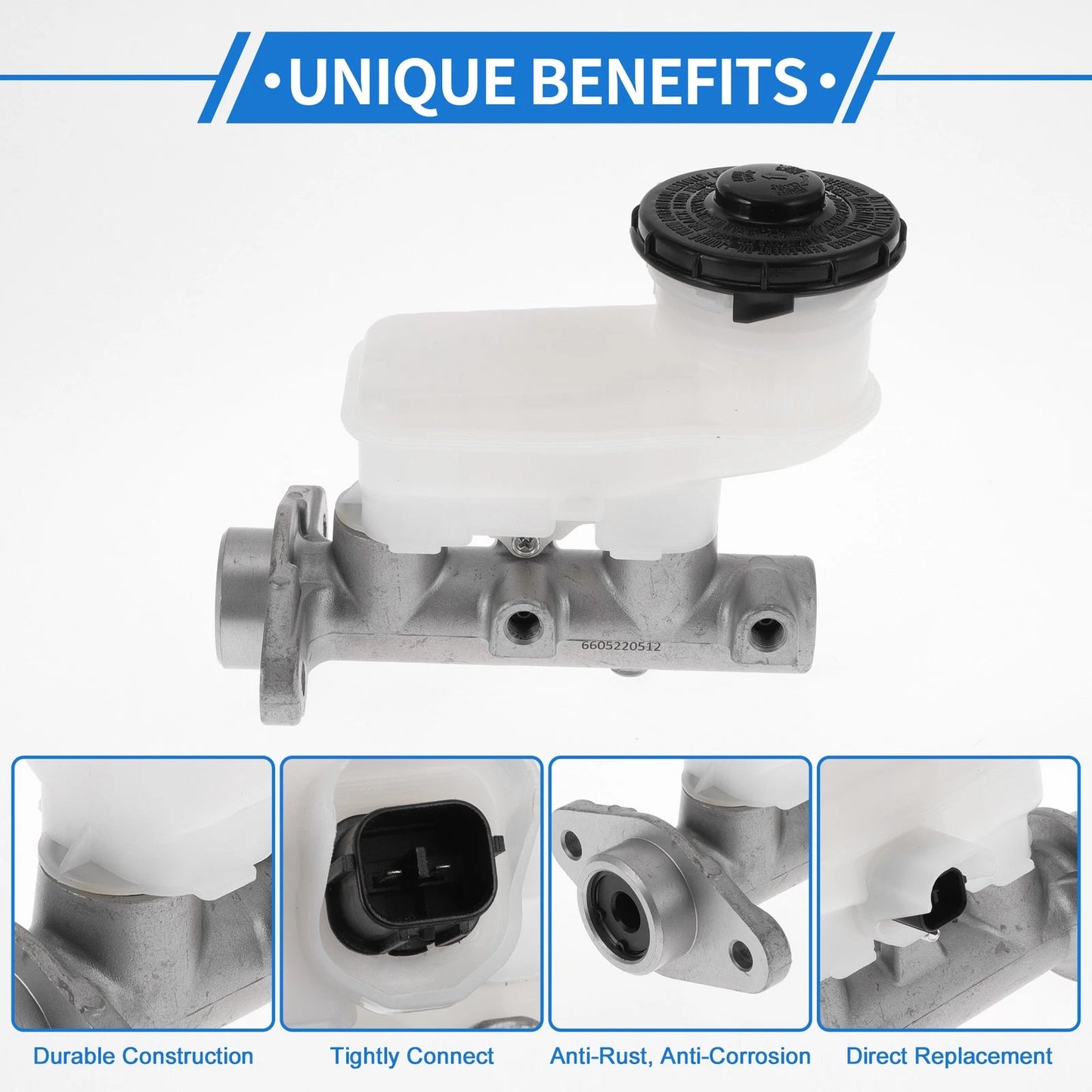 Brake Master Cylinder with Reservoir for Honda Odyssey (2002-2004)