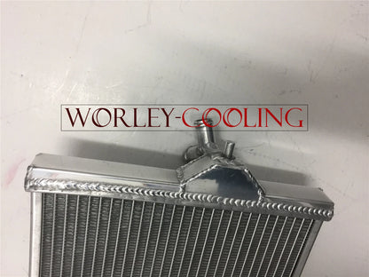 Aluminum Radiator + Hose for Yamaha RZ350 RD350 RD250 (1984-1985)