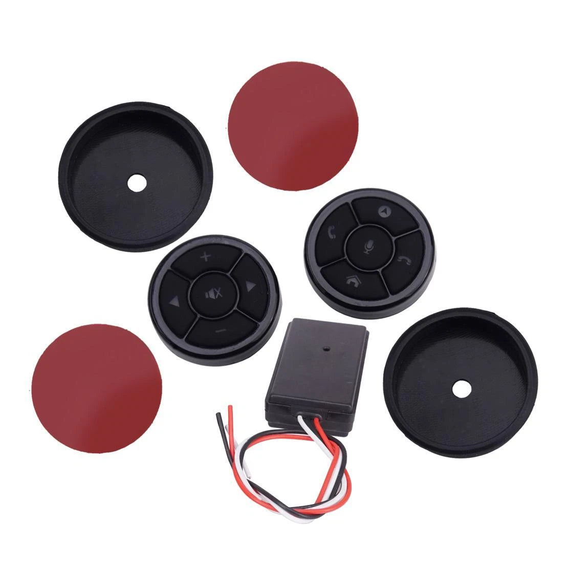 Wireless Car Steering Wheel Button Key Remote Control for Stereo GPS