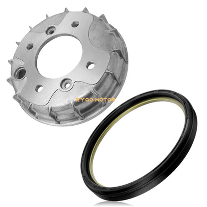 Front Brake Drum Hub Dust Seal Kit for Honda TRX400FW Foreman (1995–2001)