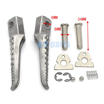 Rear Footrest Pegs for Suzuki GSX-R1000 GSXR1000 (2005-2018)