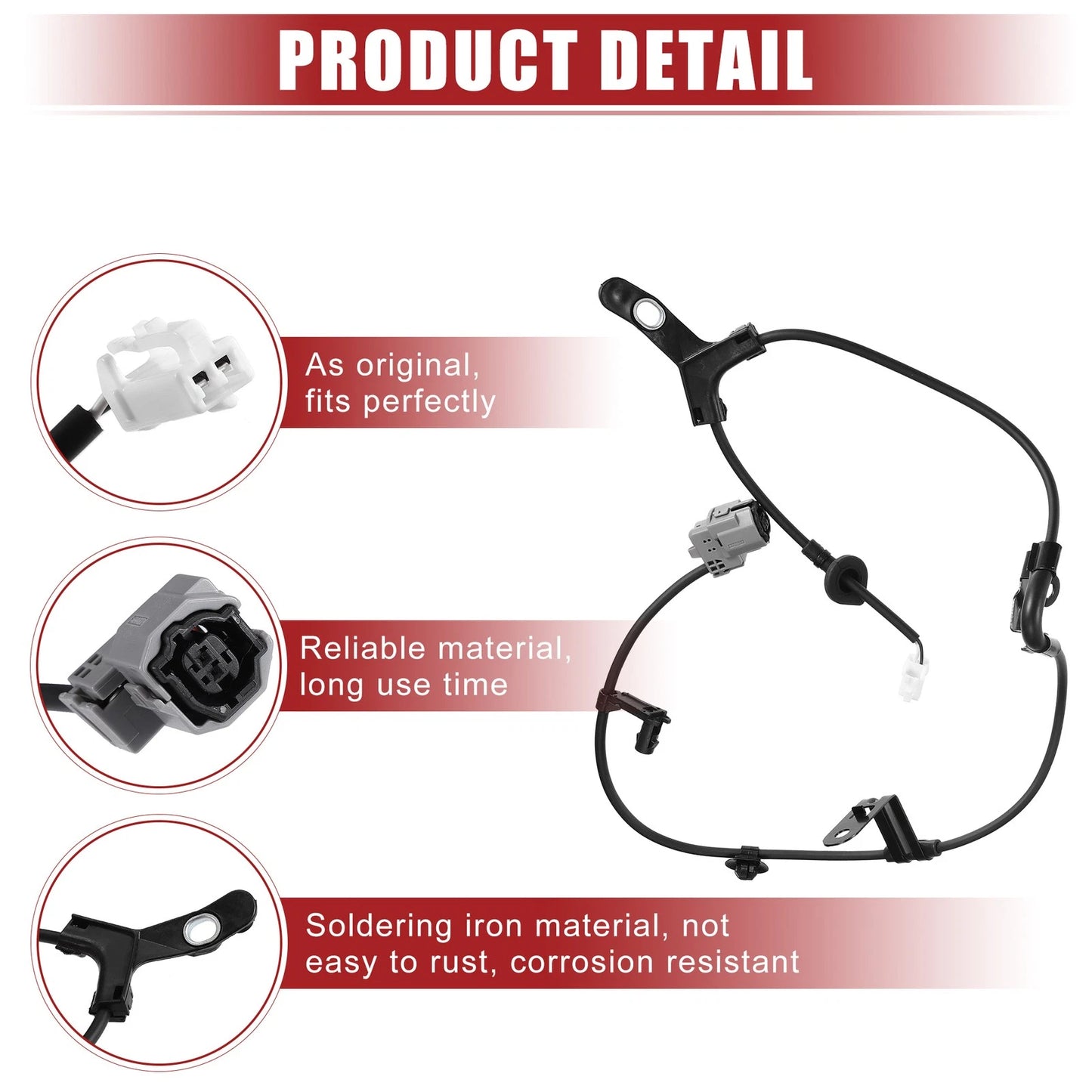 ABS Wheel Speed Sensor for Toyota Corolla (2014-2019) - 1 Pair