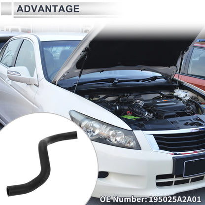 Radiator Coolant Hose for Honda Accord 2.4L (2013-2017) 1 x Rubber