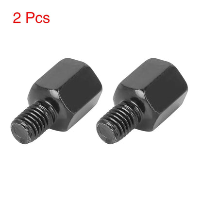 2 x 8mm Rearview Mirror Adapters Bolt Screws for Motorcycle