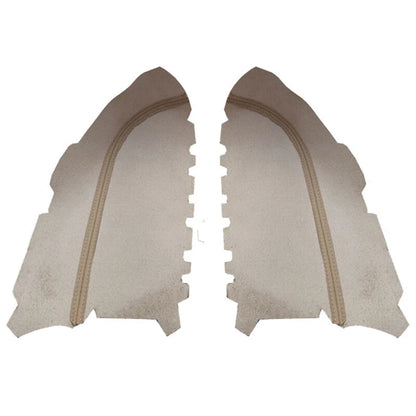 3x Beige Console Lid Armrest Panels Cover for Honda Pilot (2009–2015)