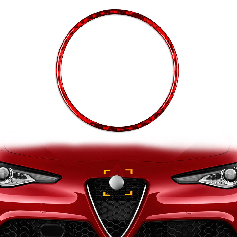 Front Emblem Badge Logo Trim for Alfa Romeo Giulia (2017-2023)
