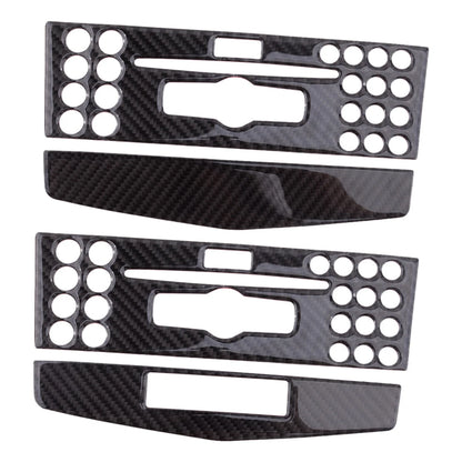 Carbon Fiber Console CD Panel Trim for Benz C-Class W204 (2007-2010)