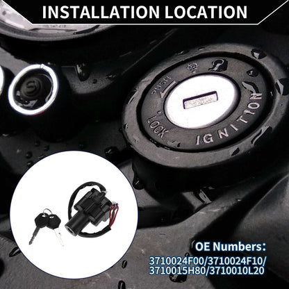 Ignition Key Switch for Suzuki GSX1300R Hayabusa (1999-2007) 1 x Set