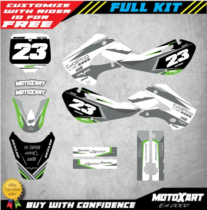 Custom Graphics Kit SHADES for Kawasaki KLX 110 (2000-2009)