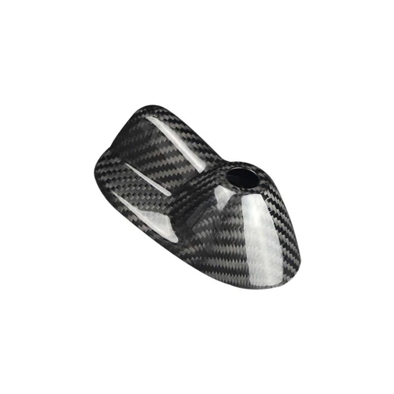 Carbon Fiber Roof Antenna Cover Caps Trim fit For Mini Cooper R56LCI 2007-2013