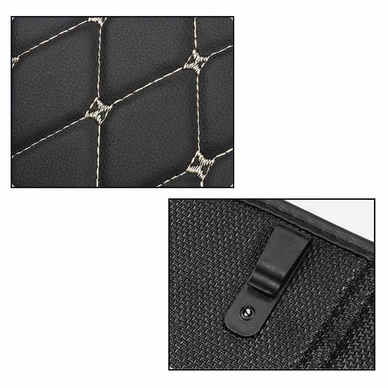 Anti Kick Pad Mat PU Protector Cover for Car Seat Back Universal Accessories
