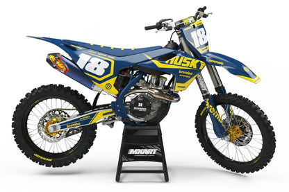 Graphics Kit for Husqvarna TC 65 2017-2023 - Hammer Style