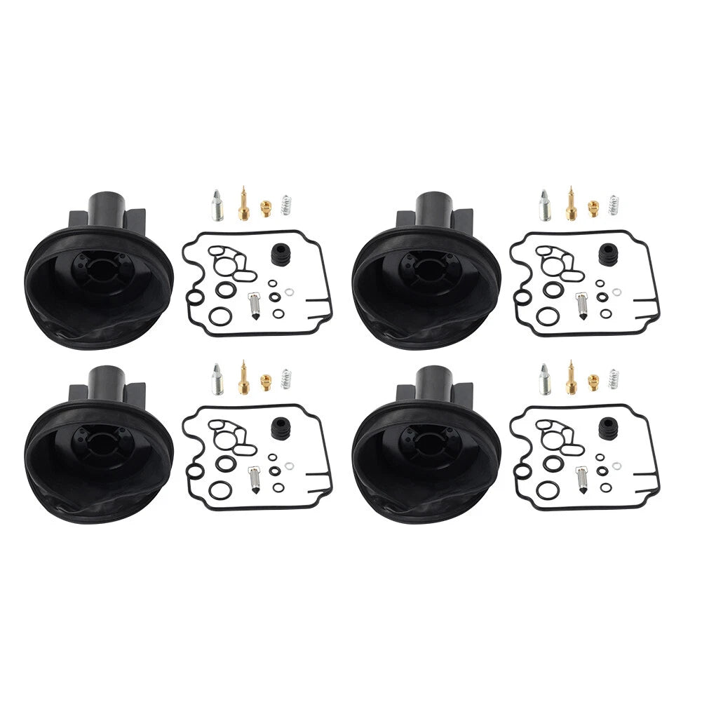 4 x Carburetor Repair Kits for Yamaha FZR1000 EXUP (1989-1995)