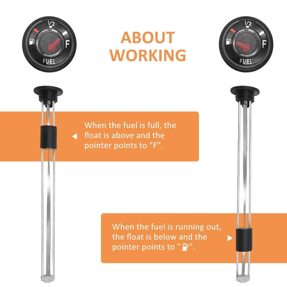 Gas Tank Level Gauge 2x4 4x4 for Suzuki Eiger 400 LT-A400 (2002–2007)