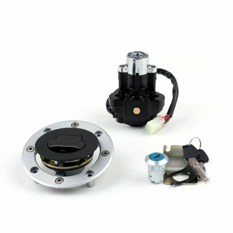 Ignition Lock & Fuel Gas Cap Key Set for Suzuki SV650 GSX1400 DL650 (2003-2009)