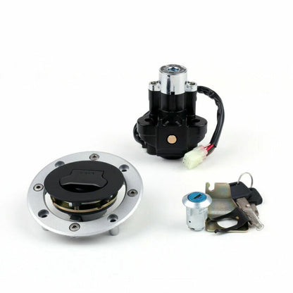 Ignition Lock & Fuel Gas Cap Key Set for Suzuki SV650 GSX1400 DL650 (2003-2009)