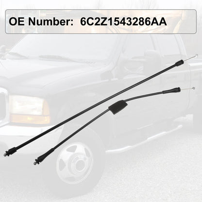 2 x Car Door Latch Lock Connecting Rod Cables for Ford E150 E250 E350