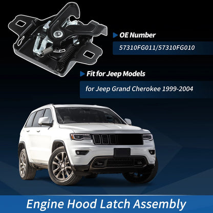 Hood Latch Assembly for Jeep Grand Cherokee (1999-2004)