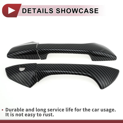 Car Door Handle Covers  for Honda Accord (2008-2012) Black ABS