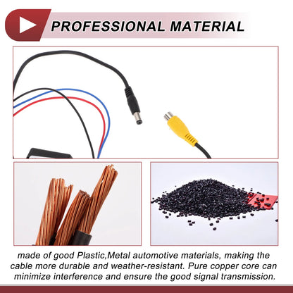Rear View Camera Adapter Wire Harness Cable for VW BMW