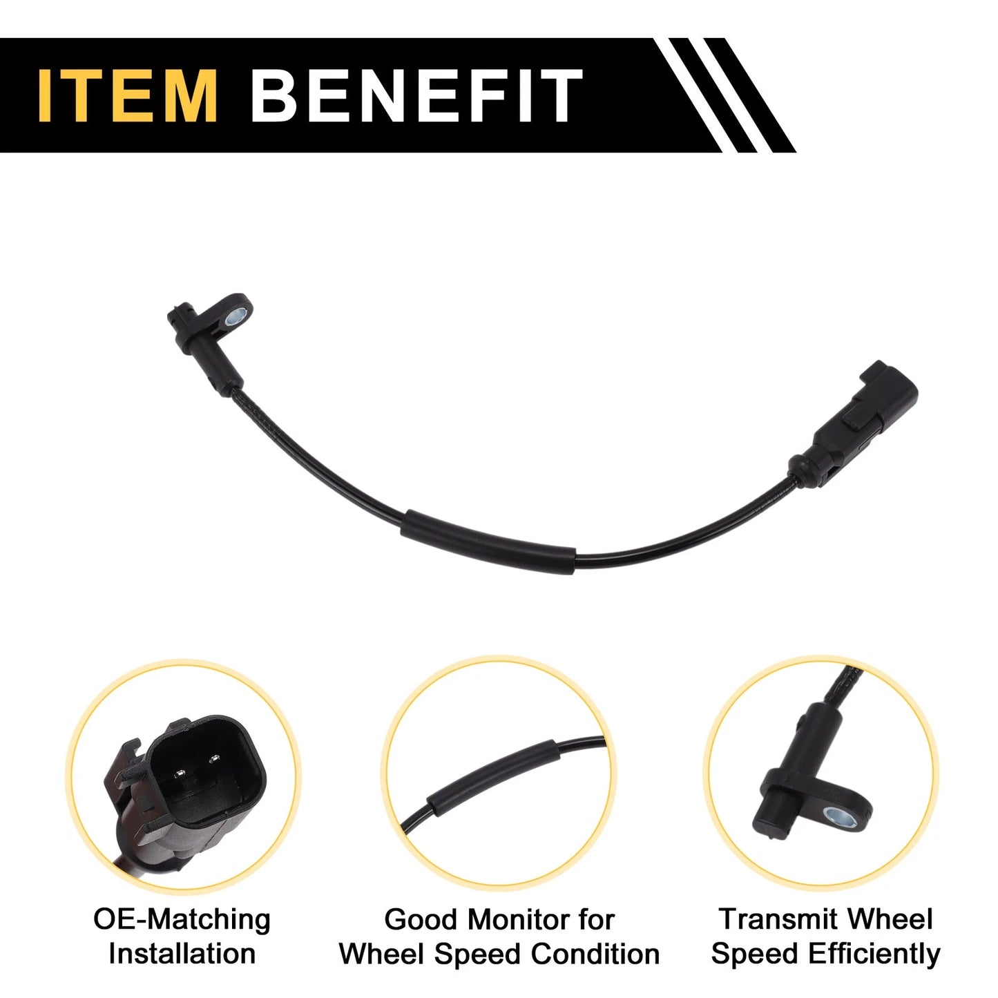 ABS Wheel Speed Sensor for Volvo XC60 (2010-2017) - 1 x Left/Right Front