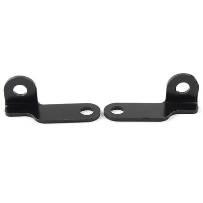 Black Fork Clamp Turn Signal Light Mounts for Harley Motorcycle