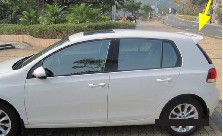 Factory Style Spoiler Wing ABS for VW Golf 6 VI Mk6 (2010-2013) (1 x pcs)