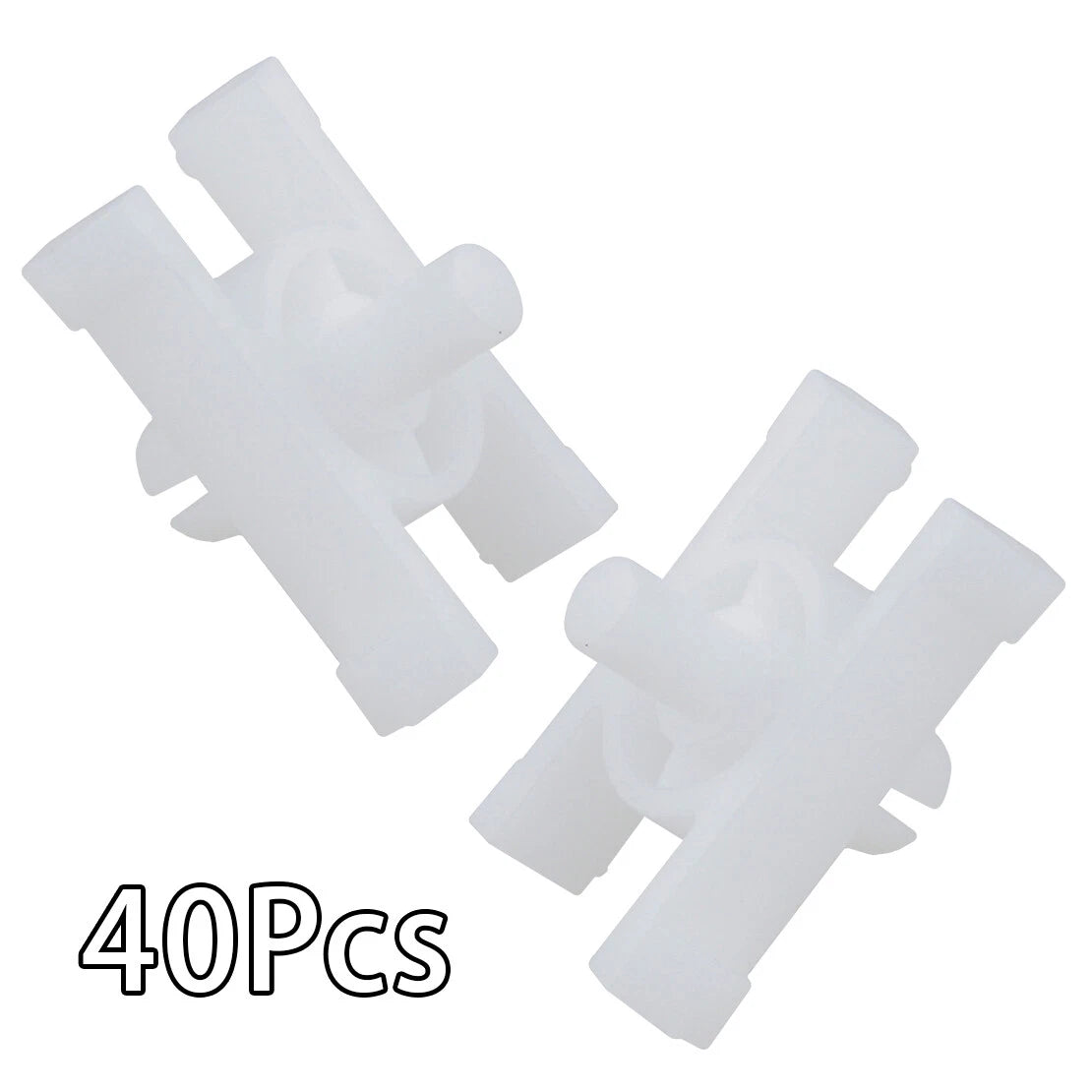 40 Rocker Panel Door Moulding Clips for BMW E10 E21 E30 (1972-1983)