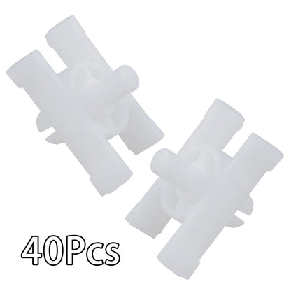 40 Rocker Panel Door Moulding Clips for BMW E10 E21 E30 (1972-1983)