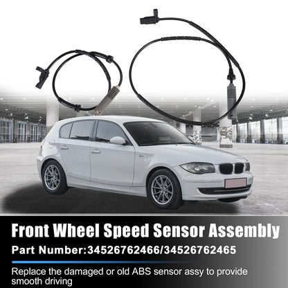 4 x ABS Wheel Speed Sensors for BMW 125i (2008-2013)