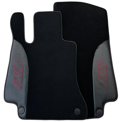 Floor Mats for Mercedes Benz CLS-Class C257 Coupe (2018-2023) with Carbon