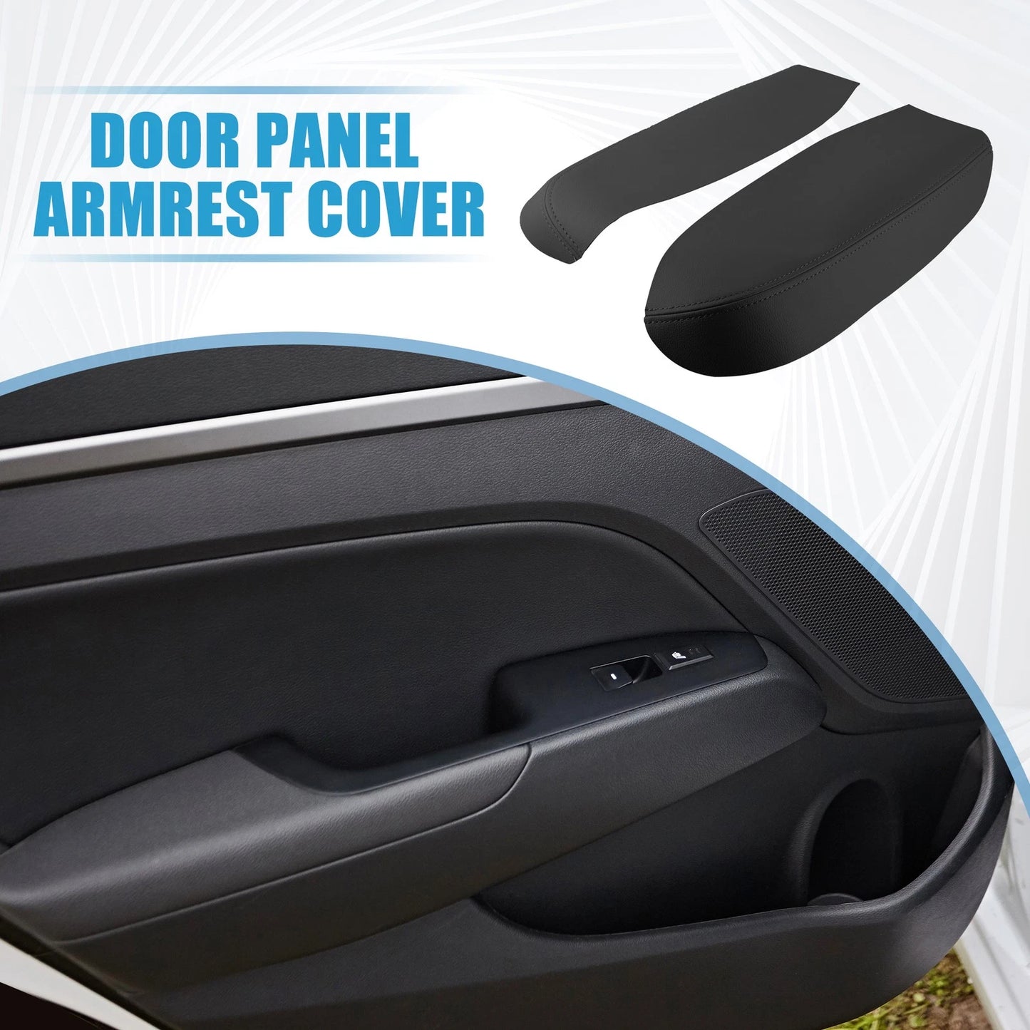 Front Door Panel Armrest Covers for Acura RDX (2007-2012)