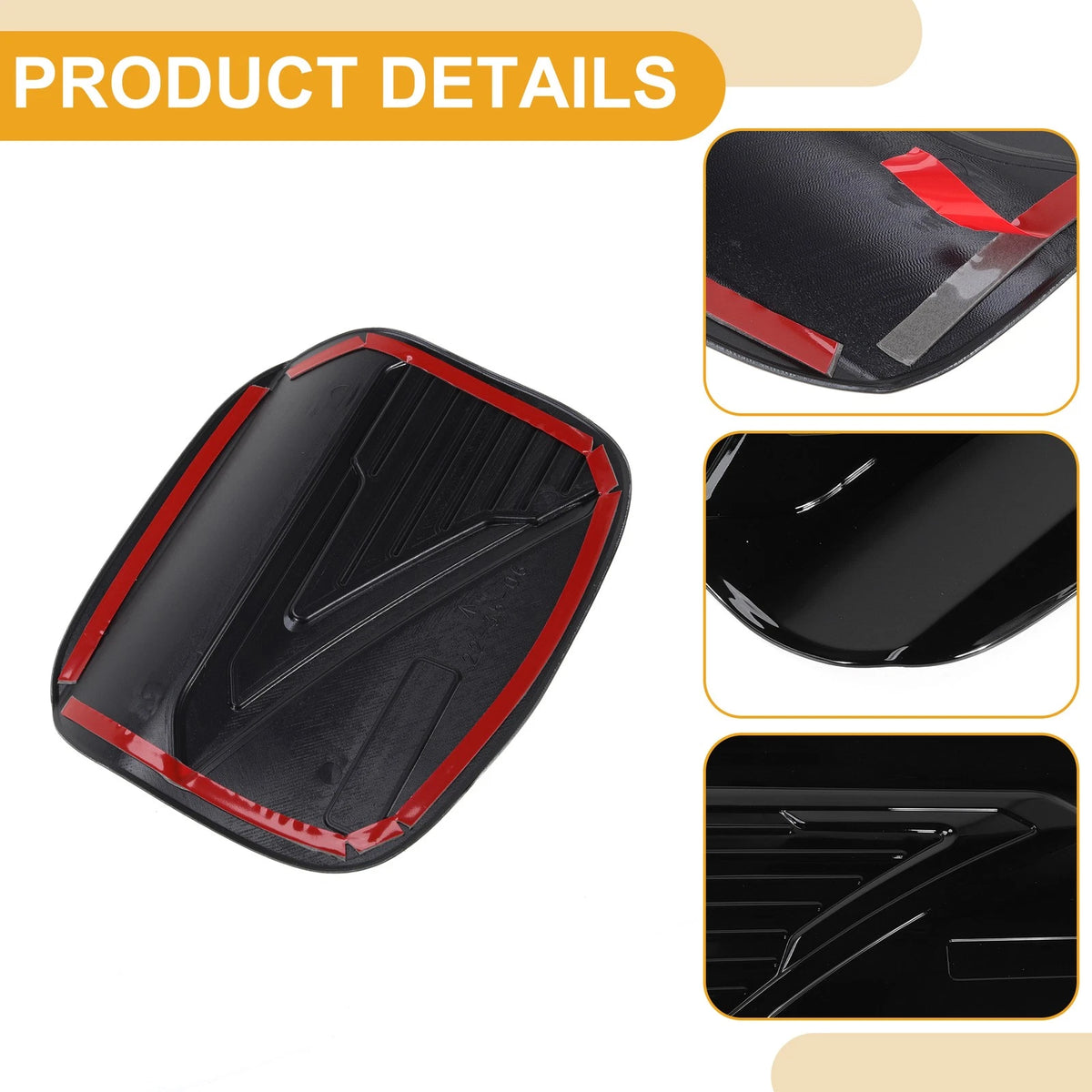 Fuel Tank Door Cap for Mitsubishi Outlander 2023-2025 Black