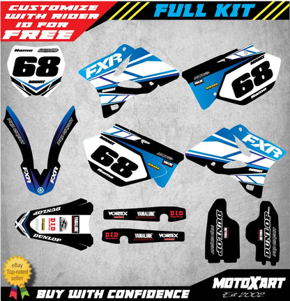 Custom Graphics Decal Kit for Yamaha YZ 125 (2006-2007)