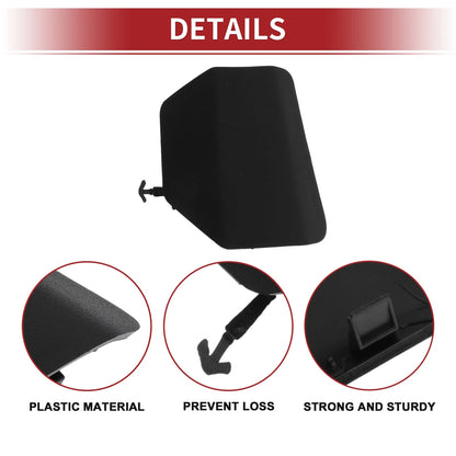 Tow Hook Cover Cap for Toyota Corolla Cross (2022-2023) - Black 1 x Piece