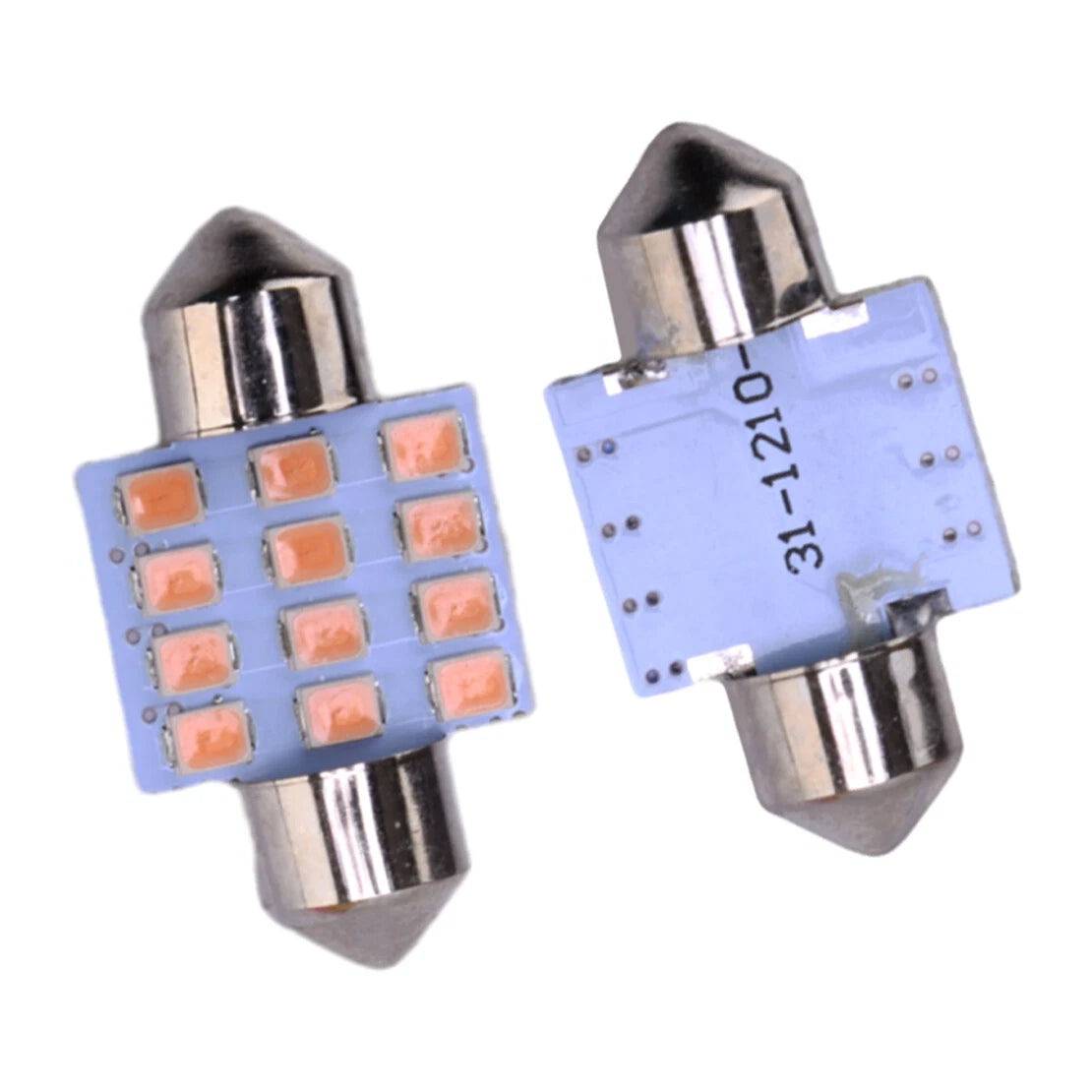 13 x T10 31mm LED Interior Lights for Car Dome Map License Plate Bulbs