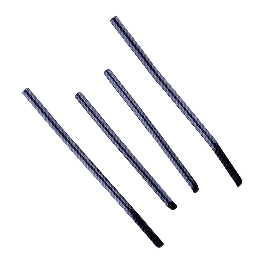 4 x ABS Interior Door Panel Trim Strips for Toyota Highlander (2020-2022)