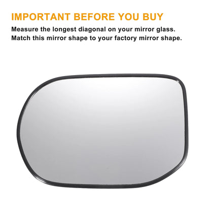 Driver Side Mirror Glass for Honda Civic (2006-2011)