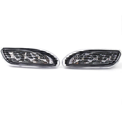 Clear Front LED Light Bar Side Marker for Mercedes W203 C Class (2001-2007)