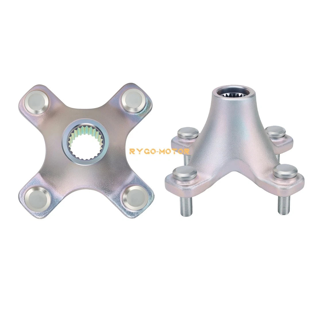 2 x Rear Wheel Axle & Hubs for Honda TRX250X/TRX250EX (2017–2020, 2001–2008)